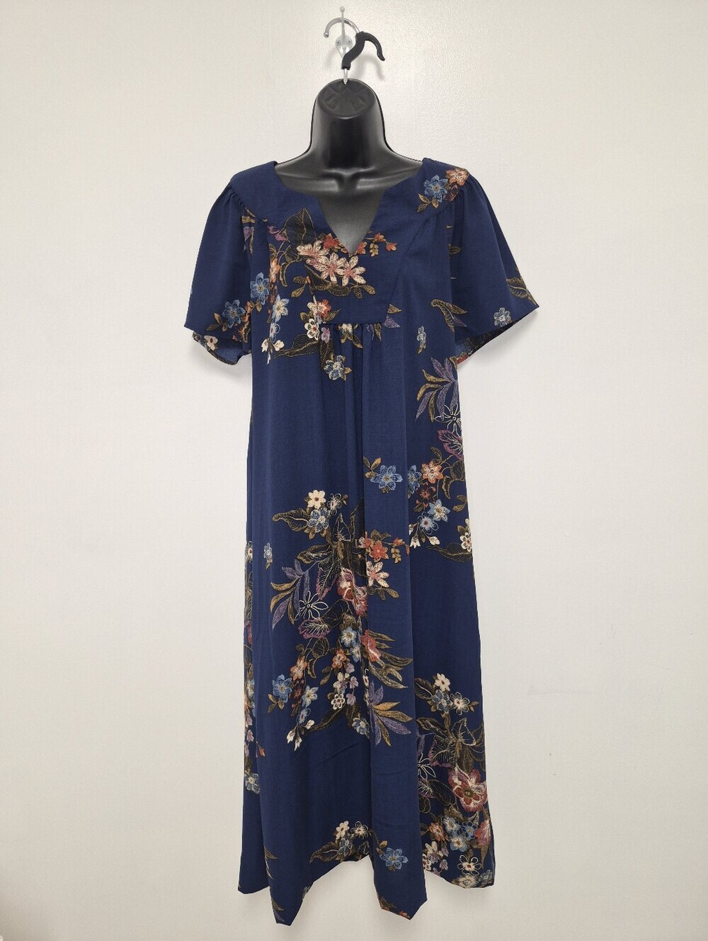 Cal Style Floral Casual Maxi Dress sz S